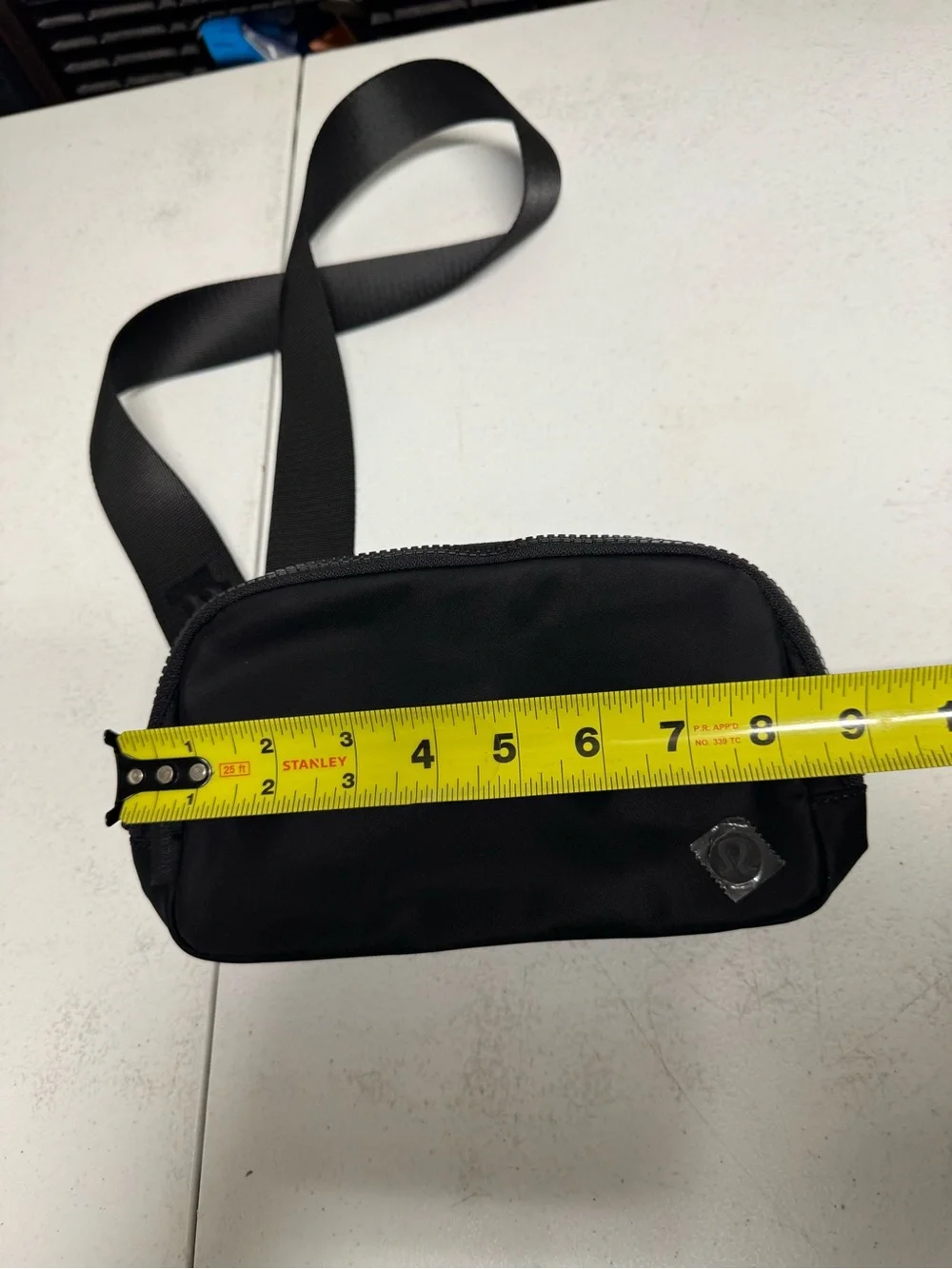 lululemon athletica Black Crossbody Belt Bag